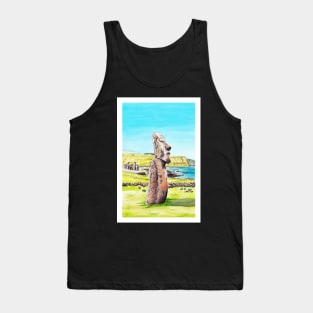 Chile, Isla De Pascua Tank Top